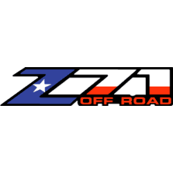 Texas Flag Z71 Bedside Decals #2203