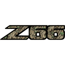 Z66 Realtree Camo Bedside Decals #4202