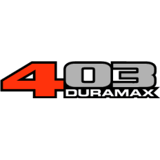 403 Duramax Bedside Decals #2702