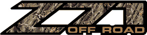 Z71 Realtree Camo Tailgate Decal #4205